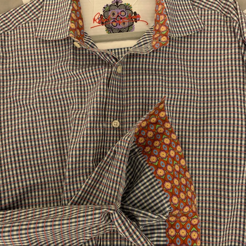 Men’s Robert Graham Dress Shirt | Size XL